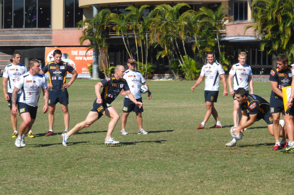 Brisbane Broncos training