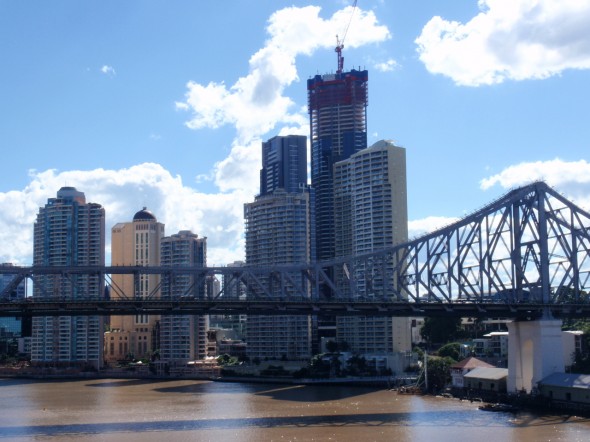 Soleil Tower in the Brisbane CBD