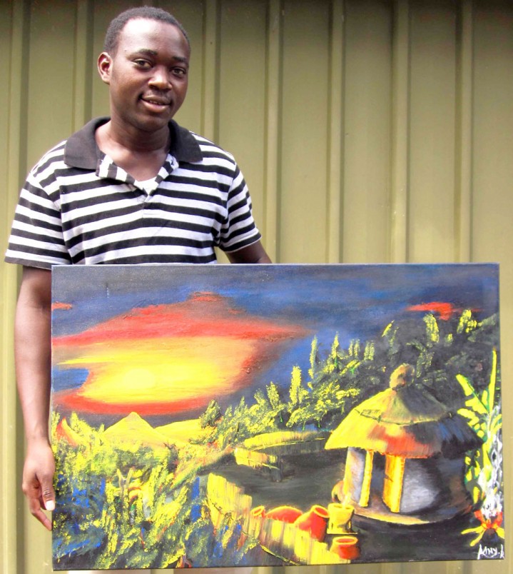 Painting my life afresh
