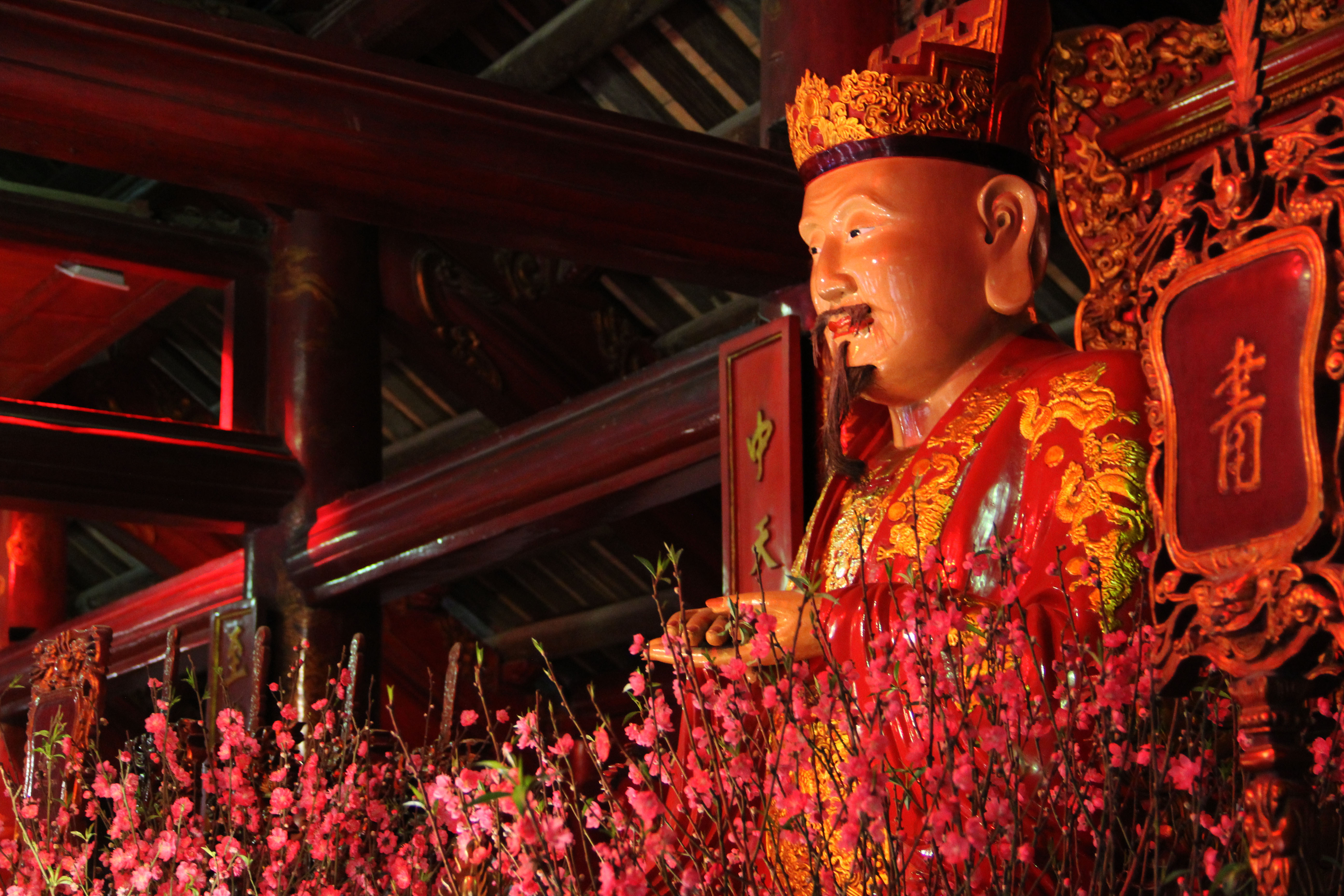 Basking in the silence of the Temple of Literature