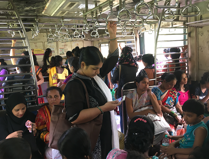 Mumbai’s Train System: Women Only Carriages