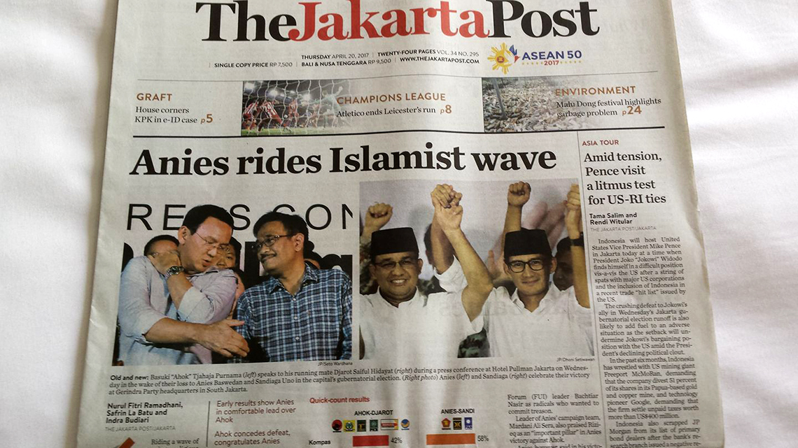 Anies elected Governor after divisive election campaign