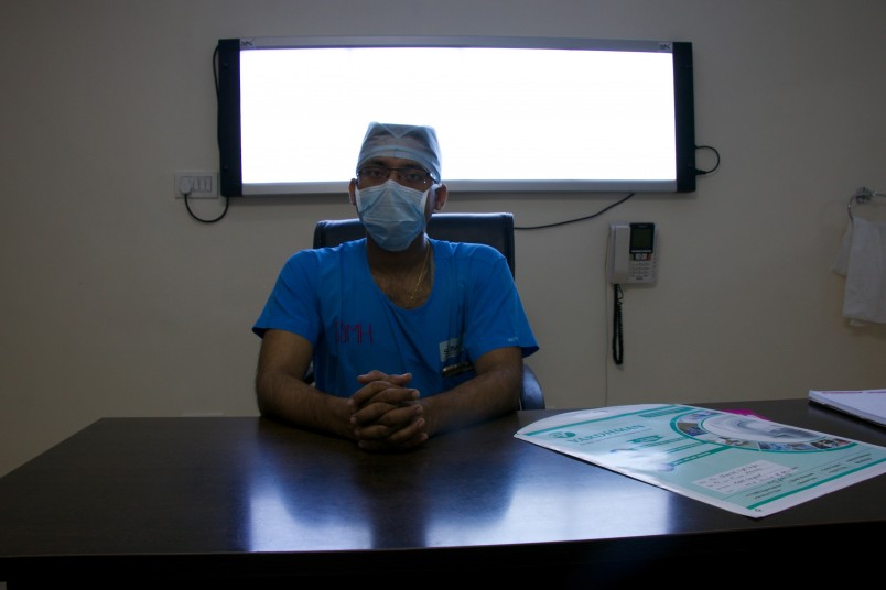 Dr. Amit Gupta, Orthopaedic surgeon at the SDM Hospital Jaipur.