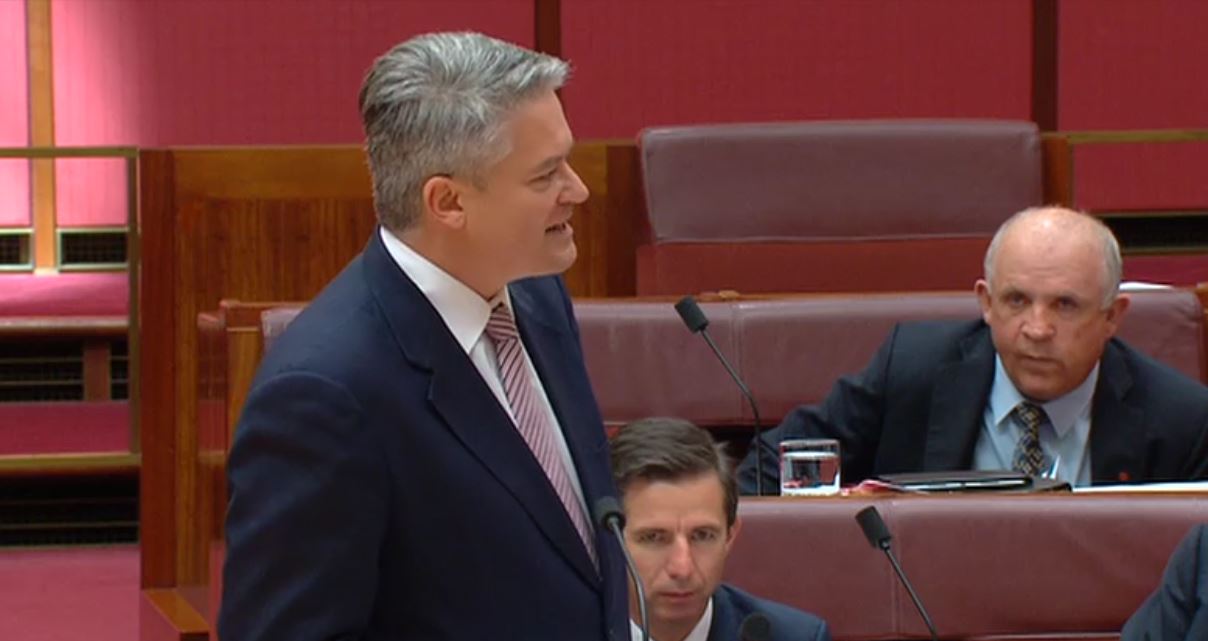 “Don’t Risk it” Mathias Cormann criticises Labor on national security