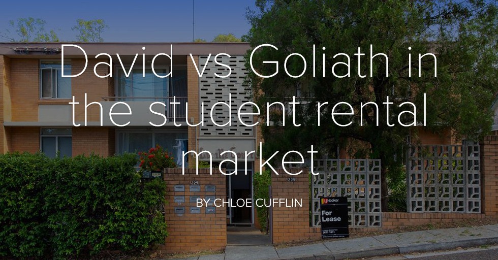 David vs Goliath in the student rental market