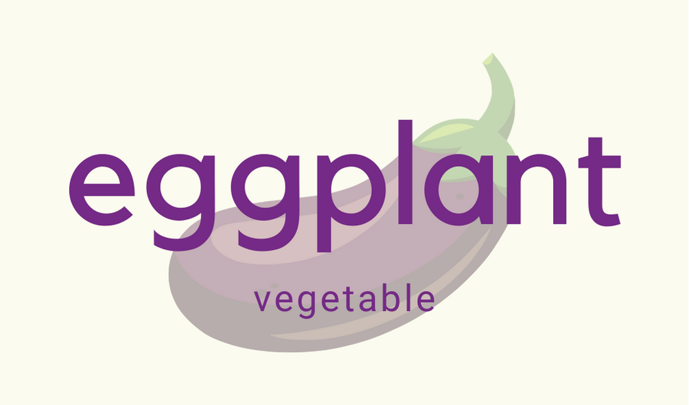 Eggplant Front
