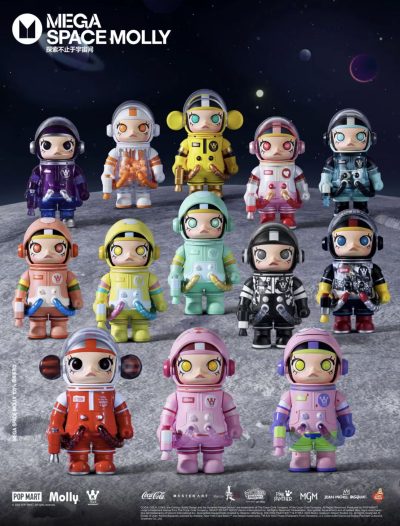 POPMARET's Mega Space Molly series in the midst of blind box culture.